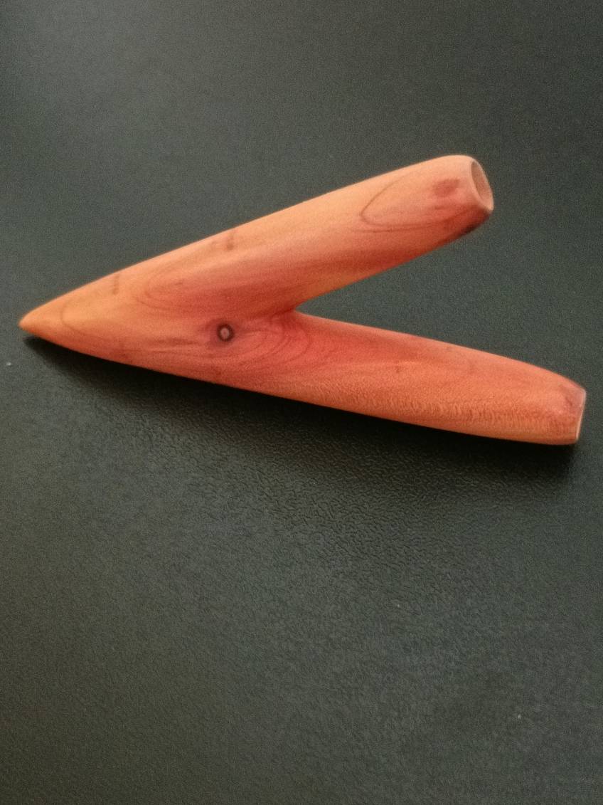 Kuripe Pipe - Cemara Wood
