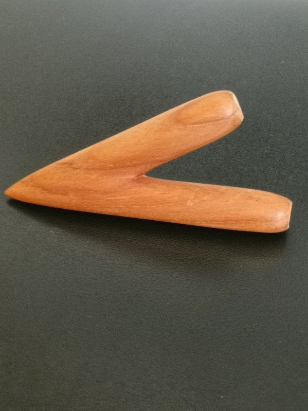 Kuripe Pipe - Teak Wood