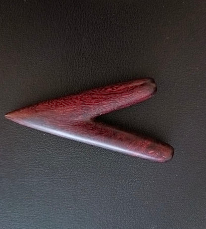 Kuripe Pipe - Tamarind Wood