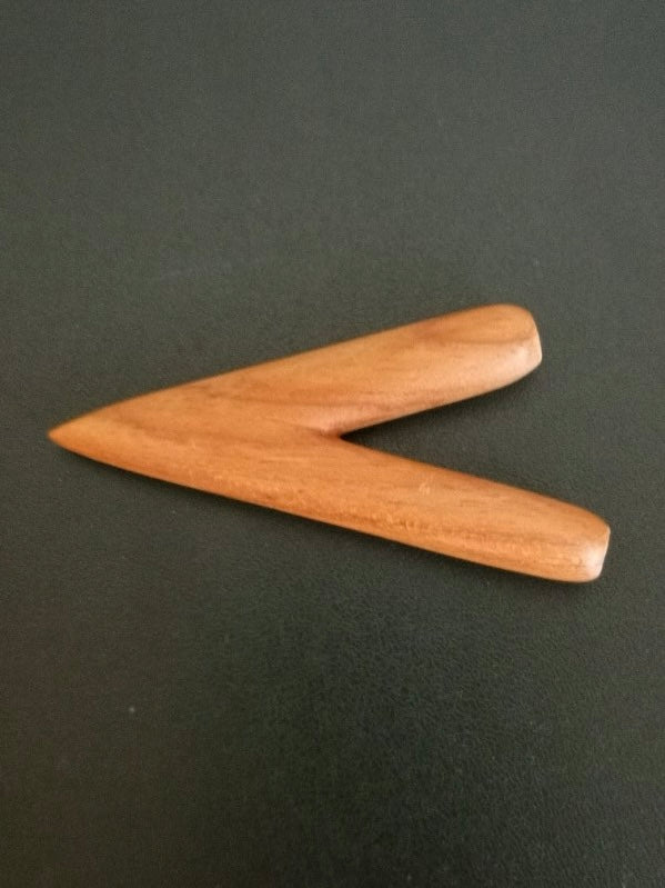 Kuripe Pipe - Teak Wood