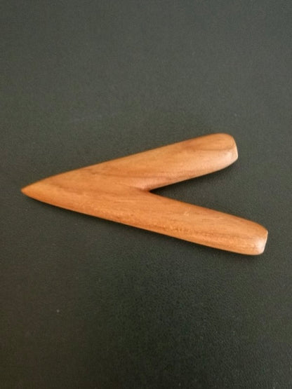 Kuripe Pipe - Teak Wood